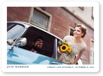 Custom Wedding Playing Cards - Vintage Auto